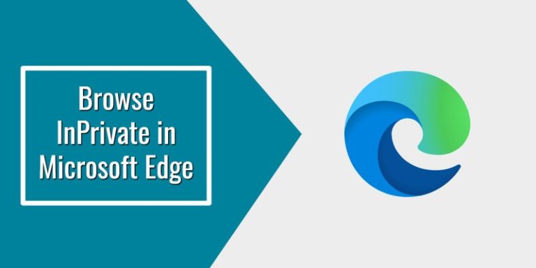 How to Browse InPrivate in Microsoft Edge