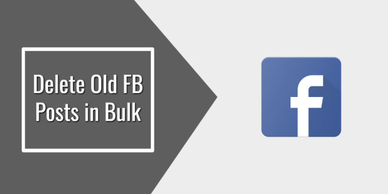 How to Delete Your Old Facebook Posts in Bulk