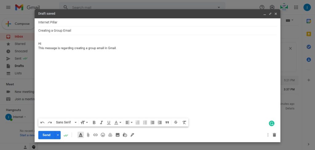How to Create a Group Email in Gmail 4