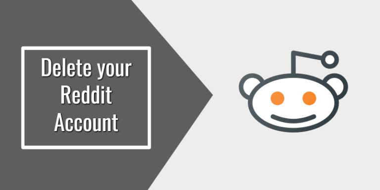 How to Delete your Reddit Account