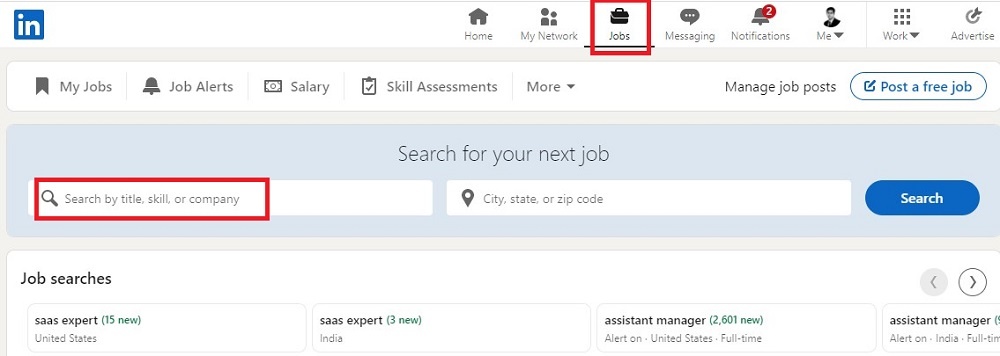 How to Set Up Job Alerts on LinkedIn-1