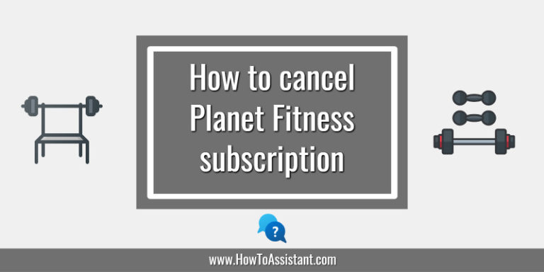 How to cancel Planet Fitness membership