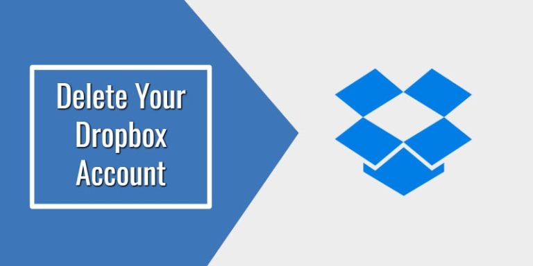 How to Delete Your Dropbox Account