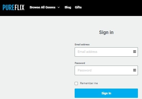 How to change account name in Pure Flix