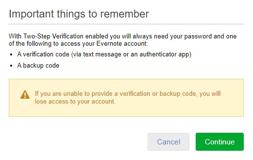 How to Set Up Two-Factor Authentication on Evernote-4