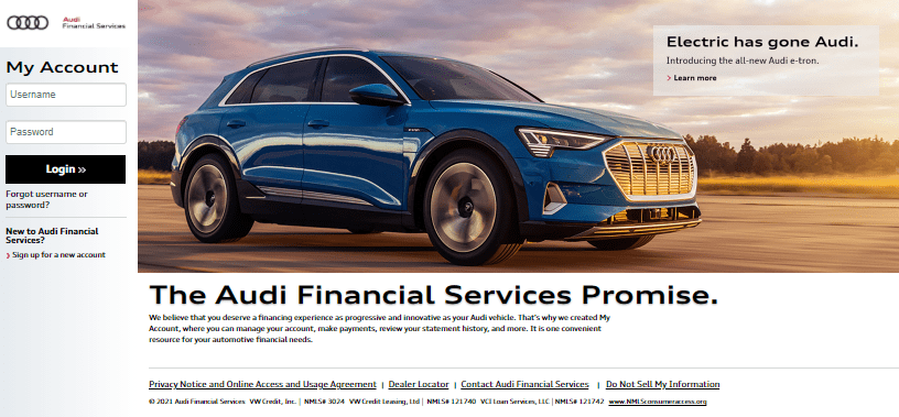 How to cancel Audi Financial finance
