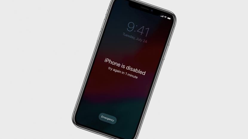 How to unlock a Disabled iPhone