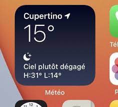 How do I get rid of Cupertino on my weather app