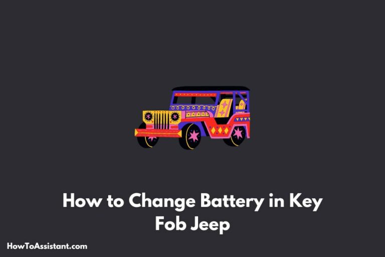 How to Change Battery in Key Fob Jeep